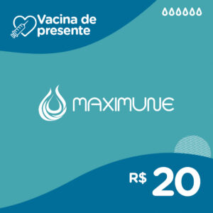 Cartão Vacina de Presente - R$ 20